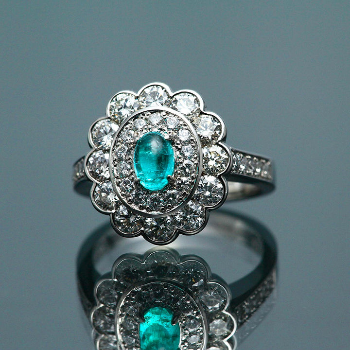 Paraiba tourmaline ring ｜ TAK0210