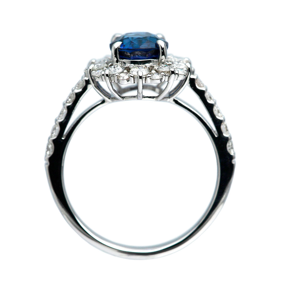 <tc>Royal Blue Sapphire Ring | TAK0213</tc>