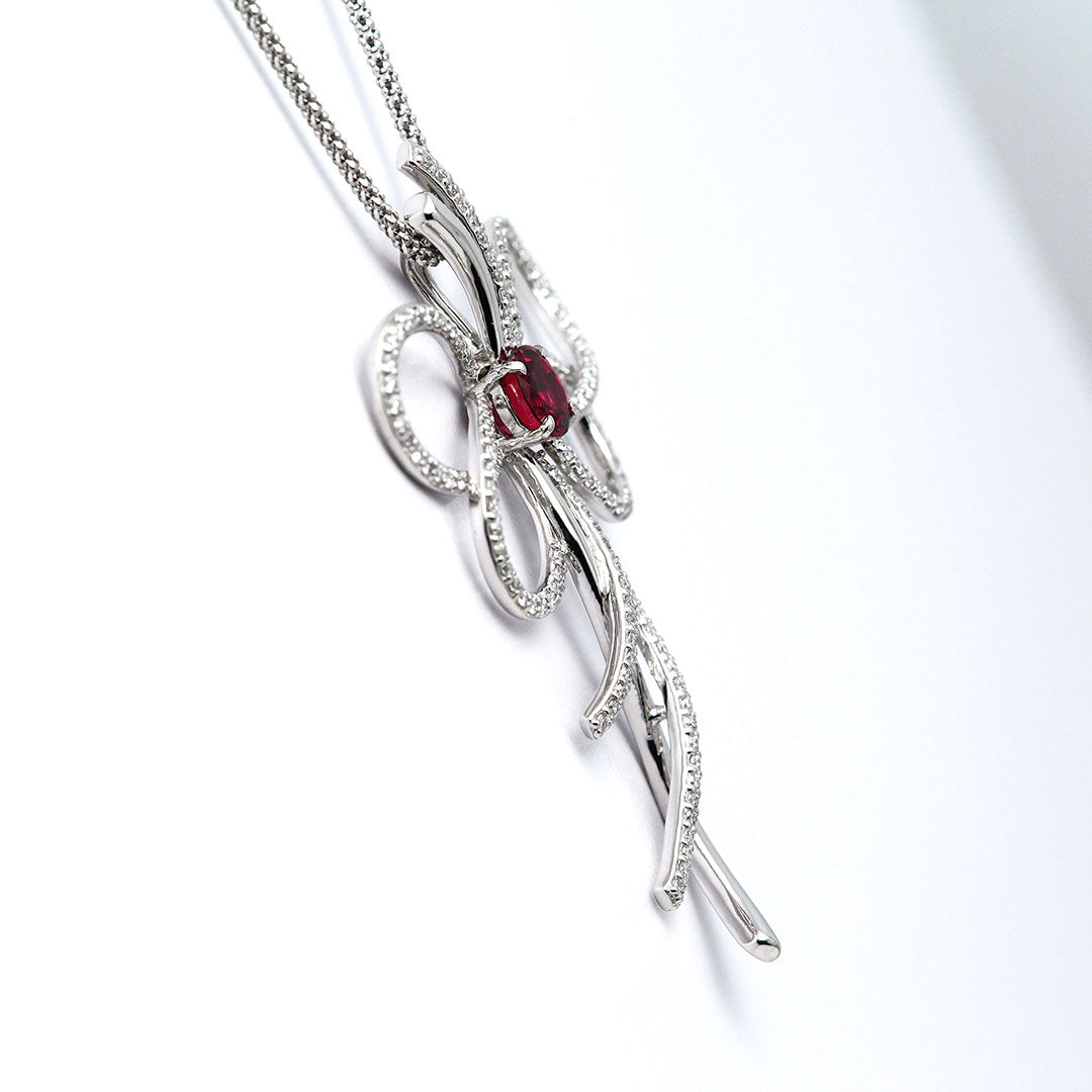 Ruby necklace ｜ TAK0215
