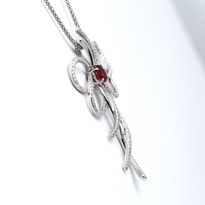 Ruby necklace ｜ TAK0215