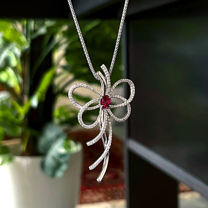 Ruby necklace ｜ TAK0215
