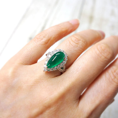 Emerald ring ｜ TAK0216