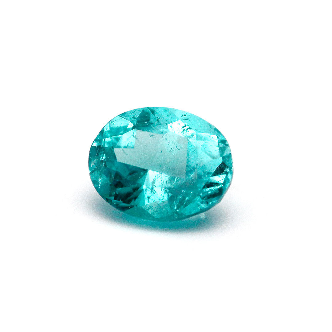 Paraiba tourmaline (Brazil/unheated) loose stone<br>0.59ct ｜ TAK0222