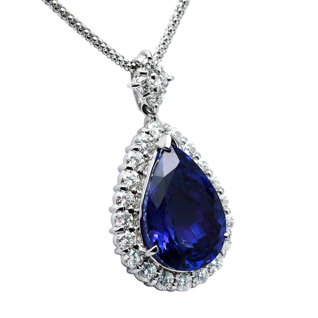 タンザナイト ネックレス ｜ TAK0232 – 大阪心斎橋 宝寿堂〈HOUJUDO〉