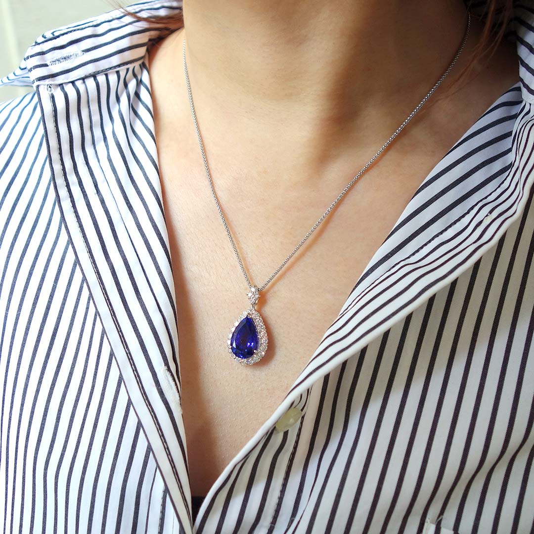 タンザナイト ネックレス ｜ TAK0232