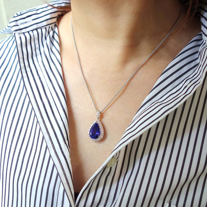 タンザナイト ネックレス ｜ TAK0232