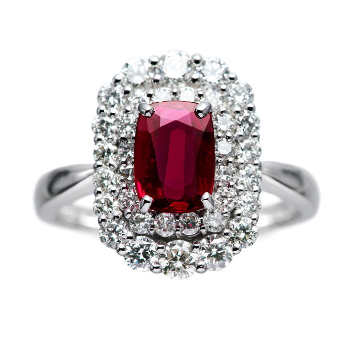 non-heating&Pigeon Blood Ruby Ring | TAK0243