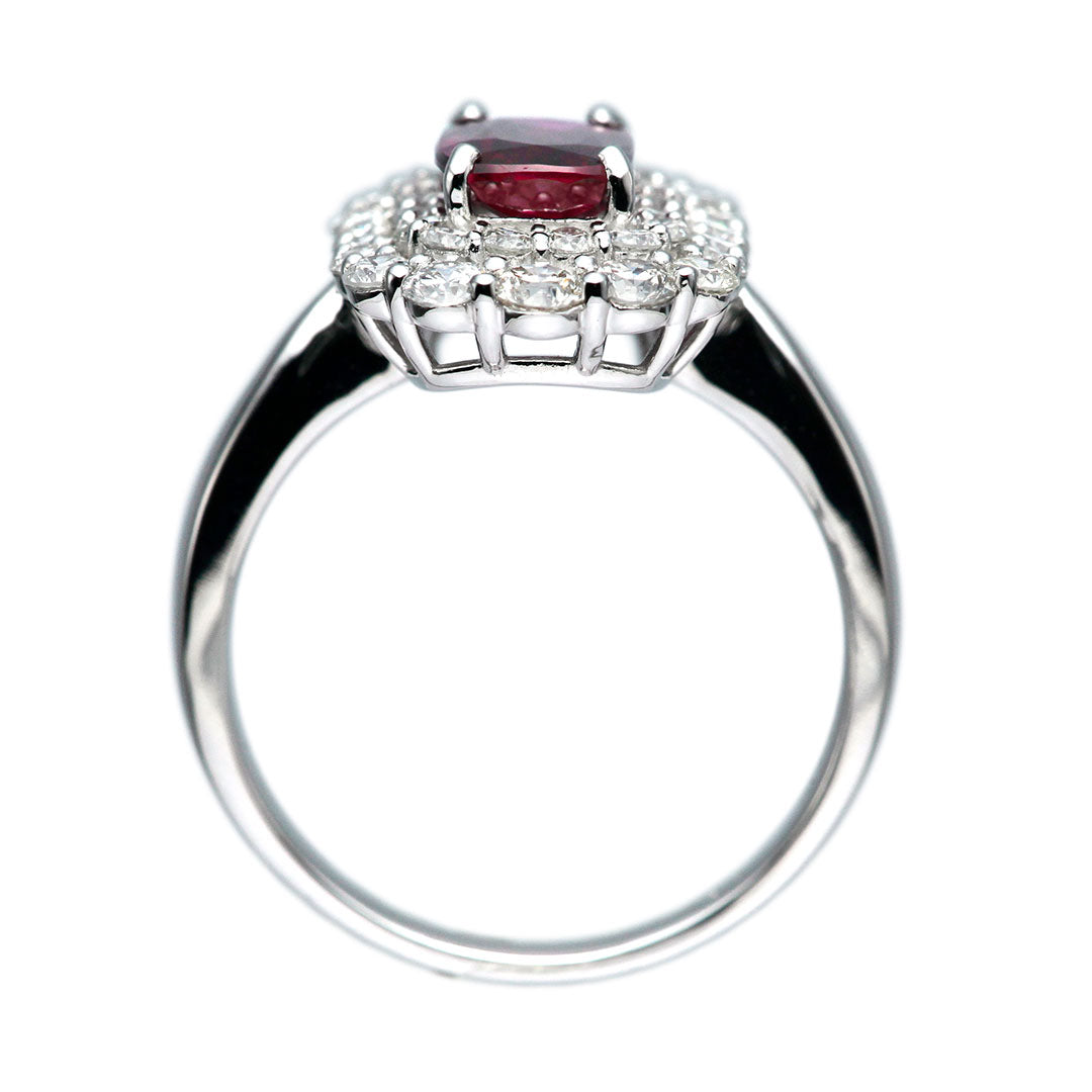 non-heating&Pigeon Blood Ruby Ring | TAK0243