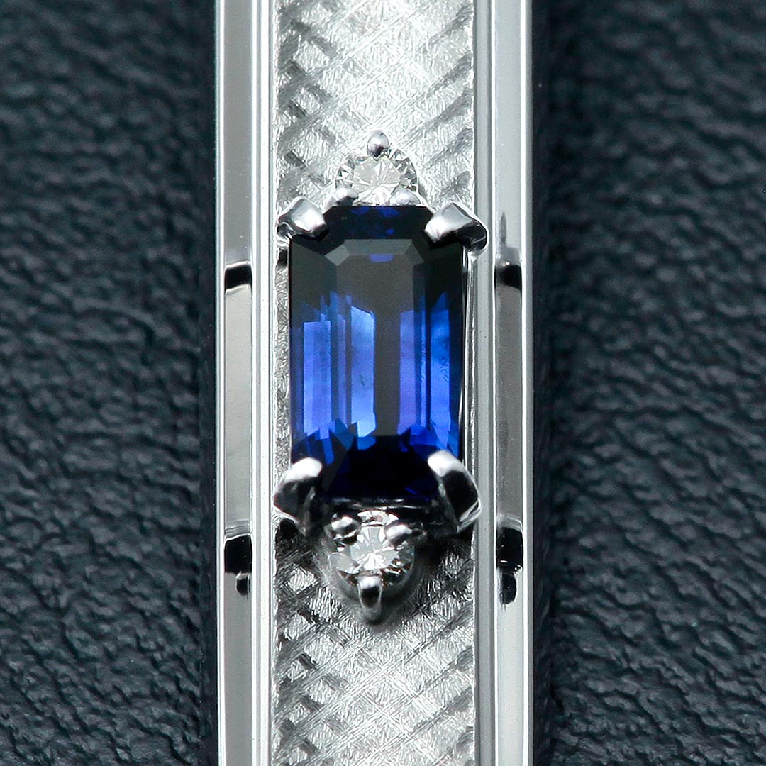 Sapphire Tie Pin | TK01661