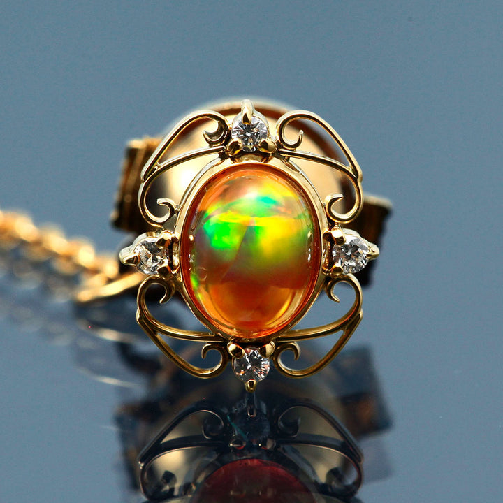 オパール タックピンブローチ ｜ TK01662