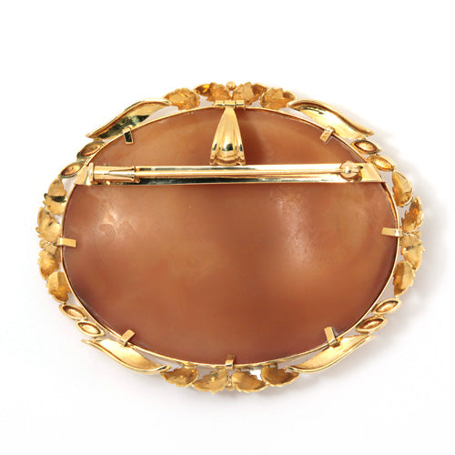 Shell Cameo Brooch (Pendant Top) | BX00869