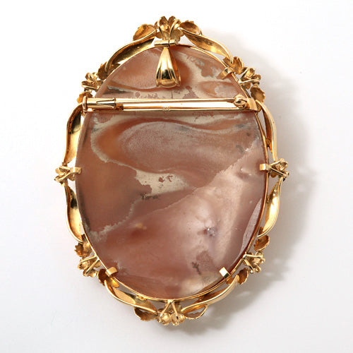 Shell Cameo Brooch (Pendant Top) | BX01000