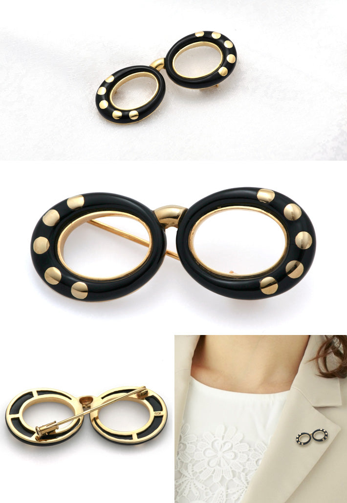 Onyx Brooch ｜ BX01364