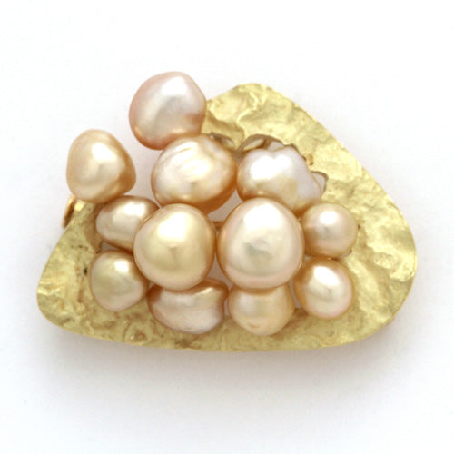 South Sea pearl brooch (also used as a pendant top) ｜ BX01735