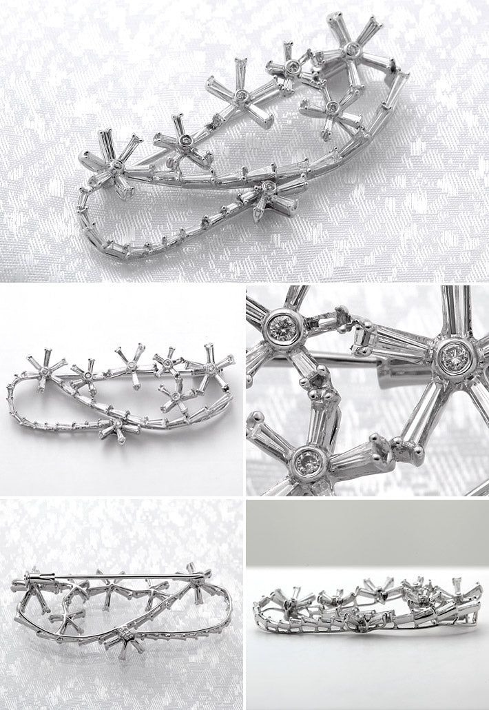 Diamond Brooch | BX01791