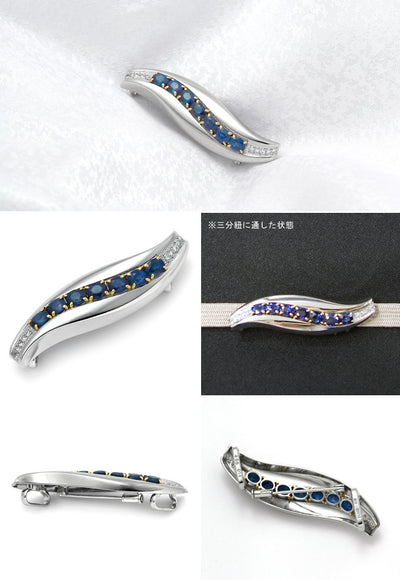 Sapphire obidome (also used as brooch) | BX01943