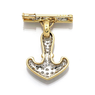 Diamond brooch (also for pendant top) | BX01952