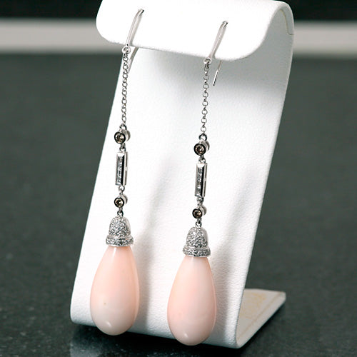 Coral (Pink Coral) Earrings ｜ EP02019