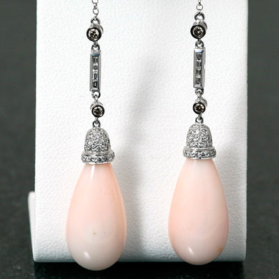 Coral (Pink Coral) Earrings ｜ EP02019