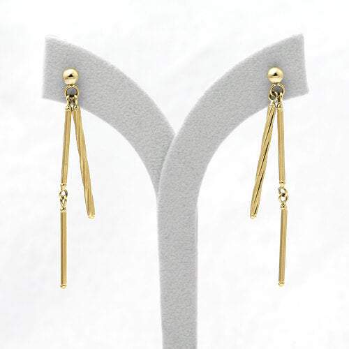 Yellow Gold Earrings ｜ EP03081