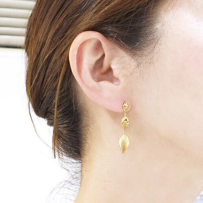 Yellow Gold Earrings | EP03126