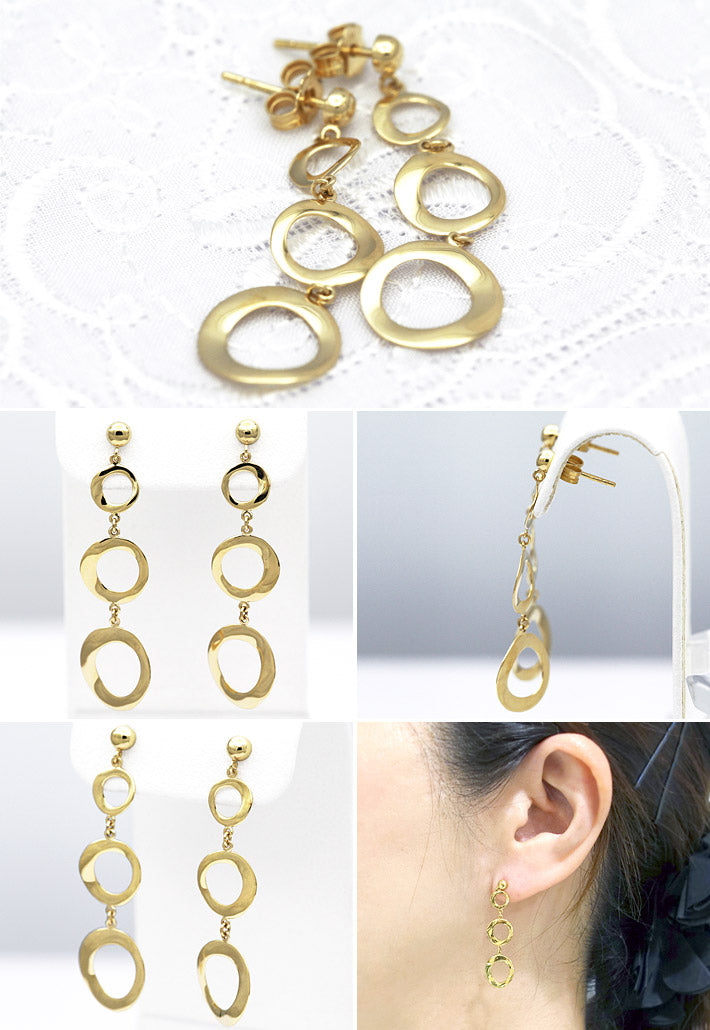 Yellow Gold Earrings | EP03165
