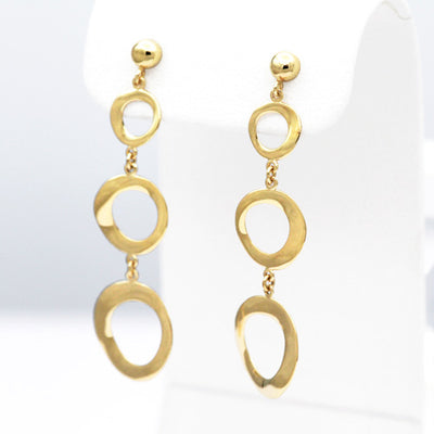 Yellow Gold Earrings | EP03165