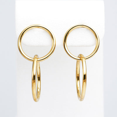 Yellow Gold Earrings | EP03349