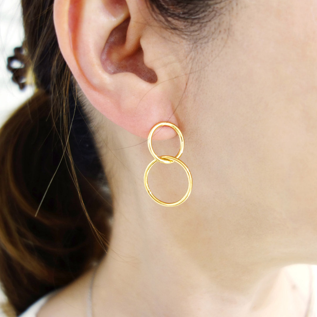 Yellow Gold Earrings | EP03349