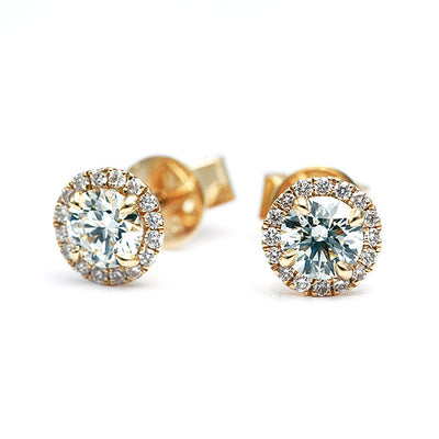 <tc><div>Diamond Earrings | EP03399<br>(0.302ct/G/VS2/EX , 0.309ct/G/VS2/EX H&C)</div></tc>
