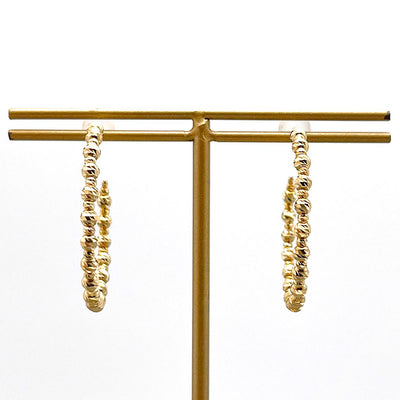 <tc>Yellow Gold Earrings ｜ EP03434</tc>