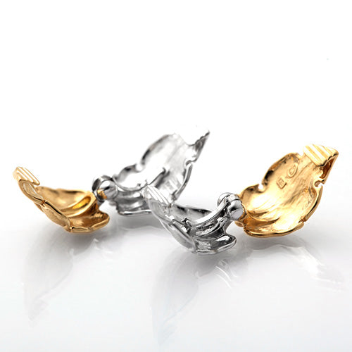 イエローゴールド×ホワイトゴールド イヤリング ｜ EX04190