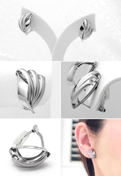 White Gold Earrings | EX04211