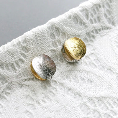 Yellow Gold x White Gold Earrings ｜ EX04317
