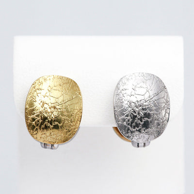 Yellow Gold x White Gold Earrings ｜ EX04317