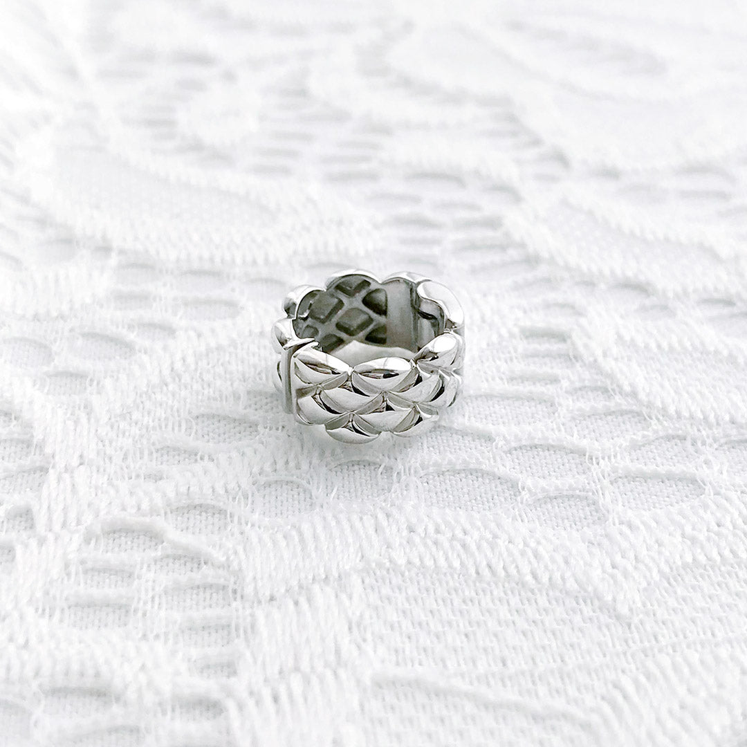 White Gold Ear Cuff | EX04326