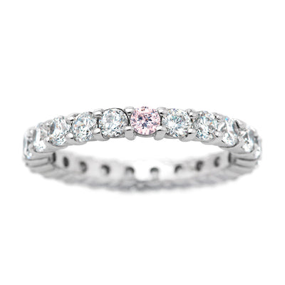 Full eternity ring (pink diamond) | GD00054-PD1