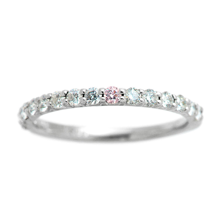 Half eternity ring (pink diamond) ｜ HD02155B-PD1