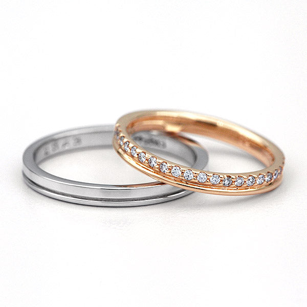 Wedding rings (marriage rings) HM02523/HDG2523B