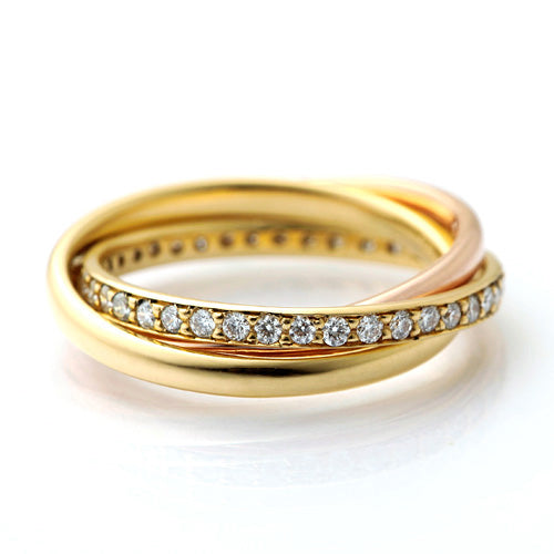 Diamond full eternity triple ring (ring) | KDX0141
