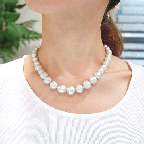 <tc>South Sea Pearl Necklace ｜ 10.2～14.0mm ｜ NJ02644</tc>