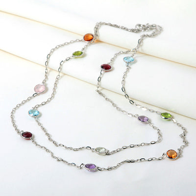Multicolor Long Necklace | NJ03646