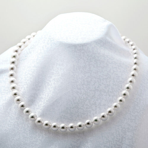 Akoya Pearl Aurora Hanadama Necklace ｜ 9.0 ～ 9.5mm