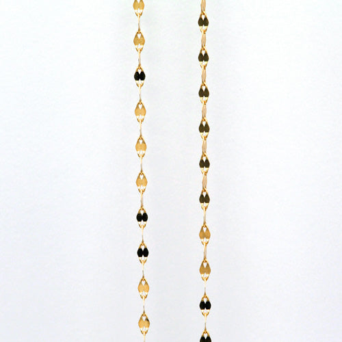 Yellow Gold Long Necklace ｜ NK09167