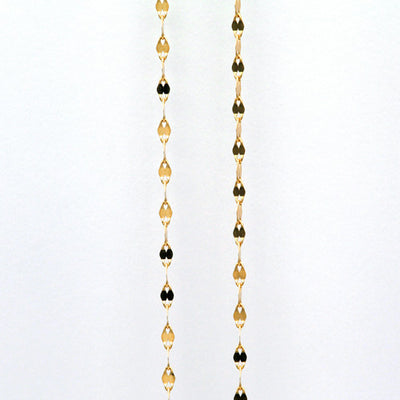 Yellow Gold Long Necklace ｜ NK09167