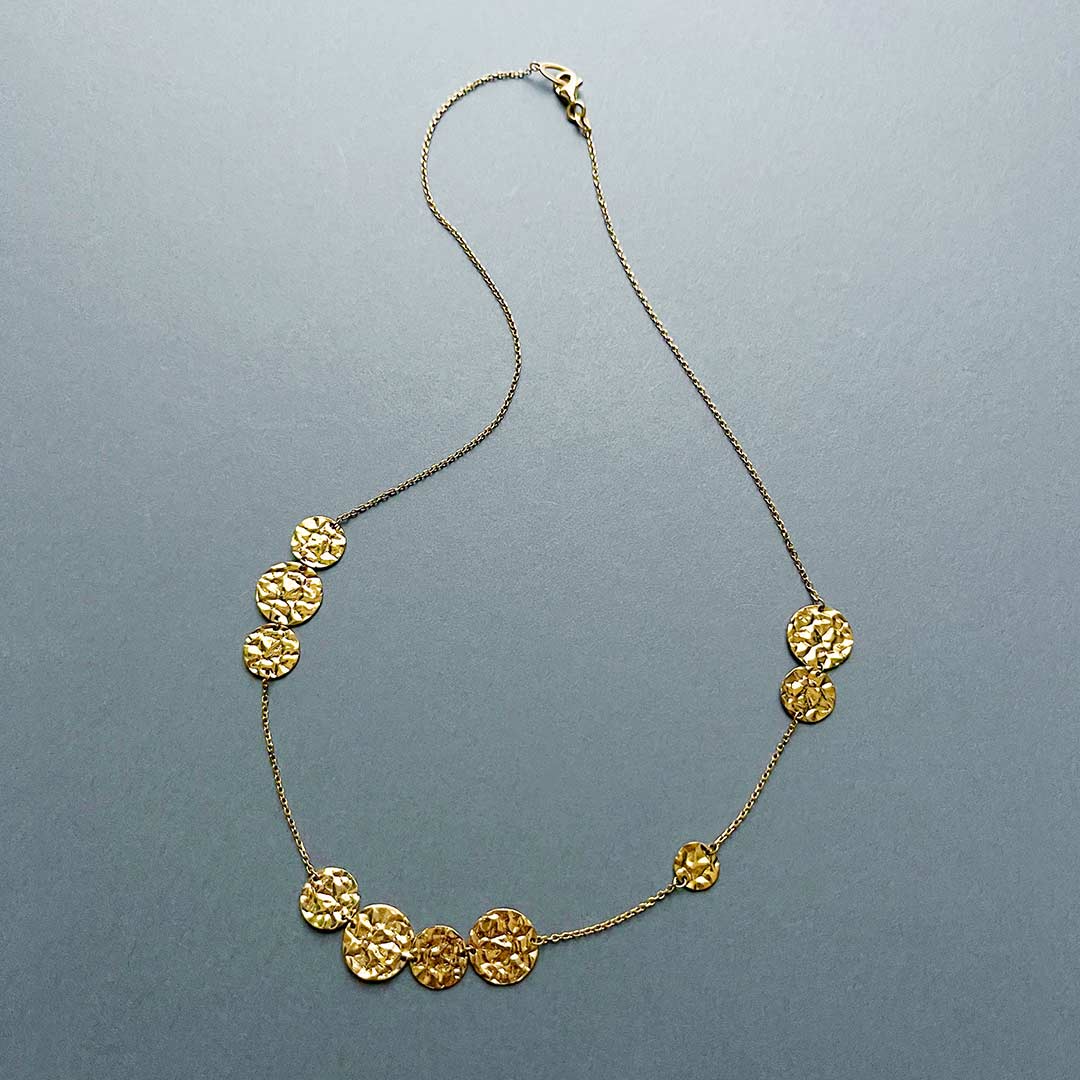 <tc>Yellow Gold Necklace ｜ NK09210</tc>