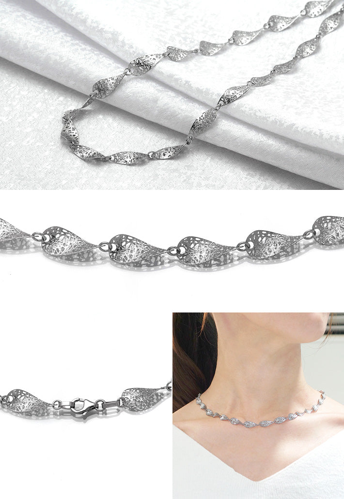 White Gold Necklace | NW00575