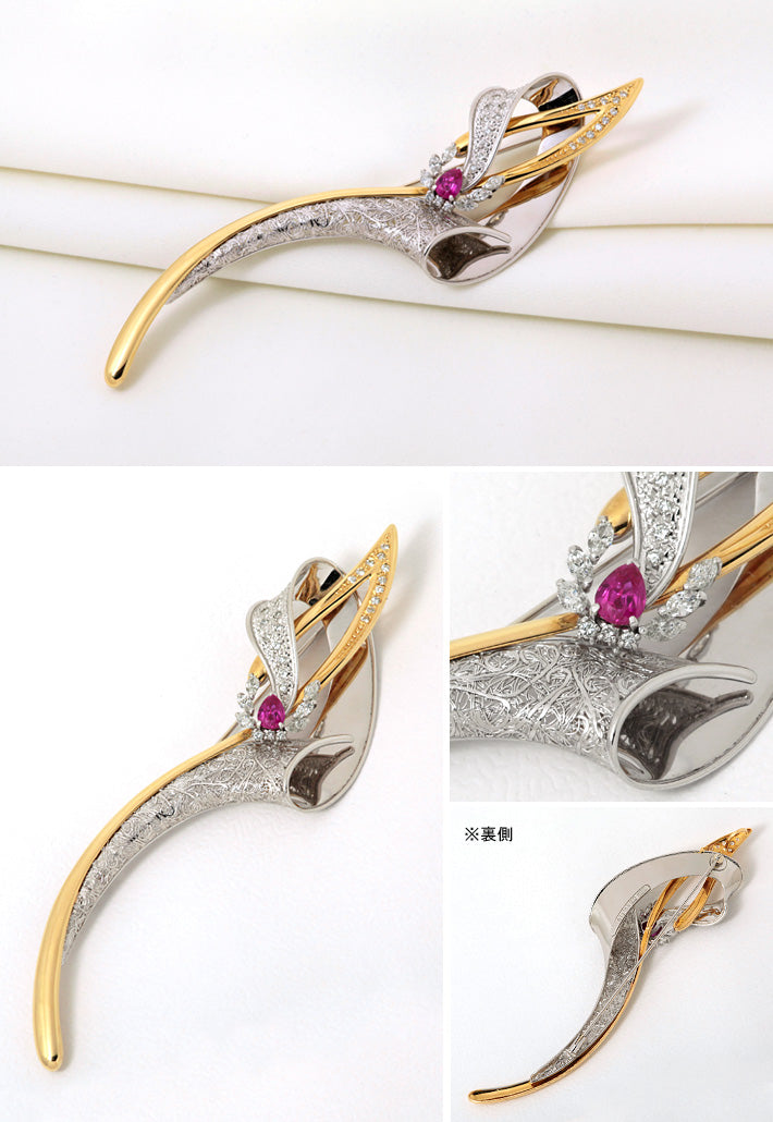 Ruby Brooch | OGT1773