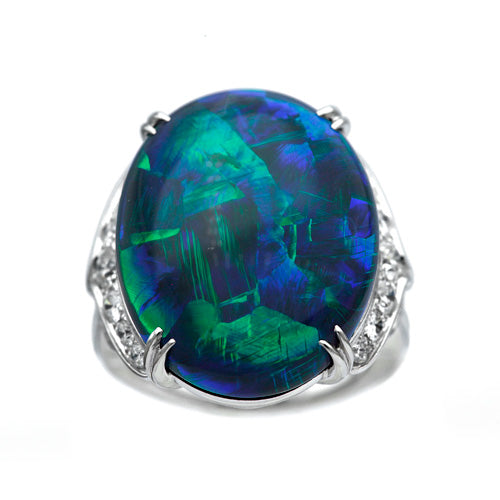 Black Opal Ring | OGT1828