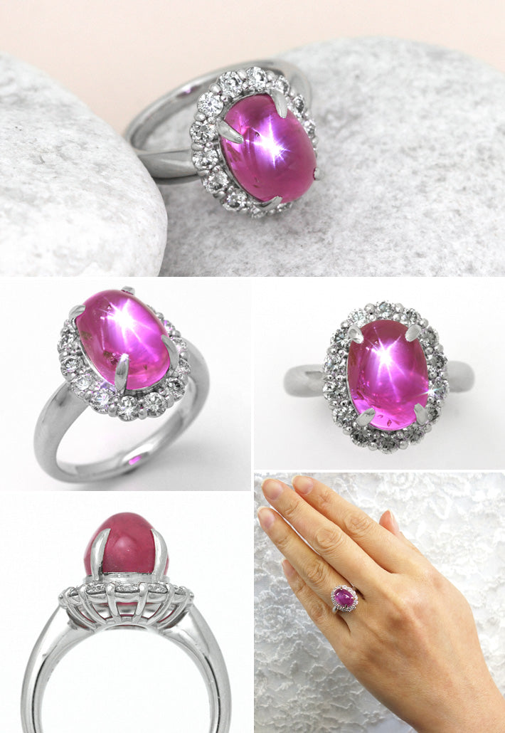スタールビー リング D0.34ct プラチナ ダイヤ リング 指輪 楽天市場】スタールビー 指輪 プラチナ 1.79ct【スタールビー